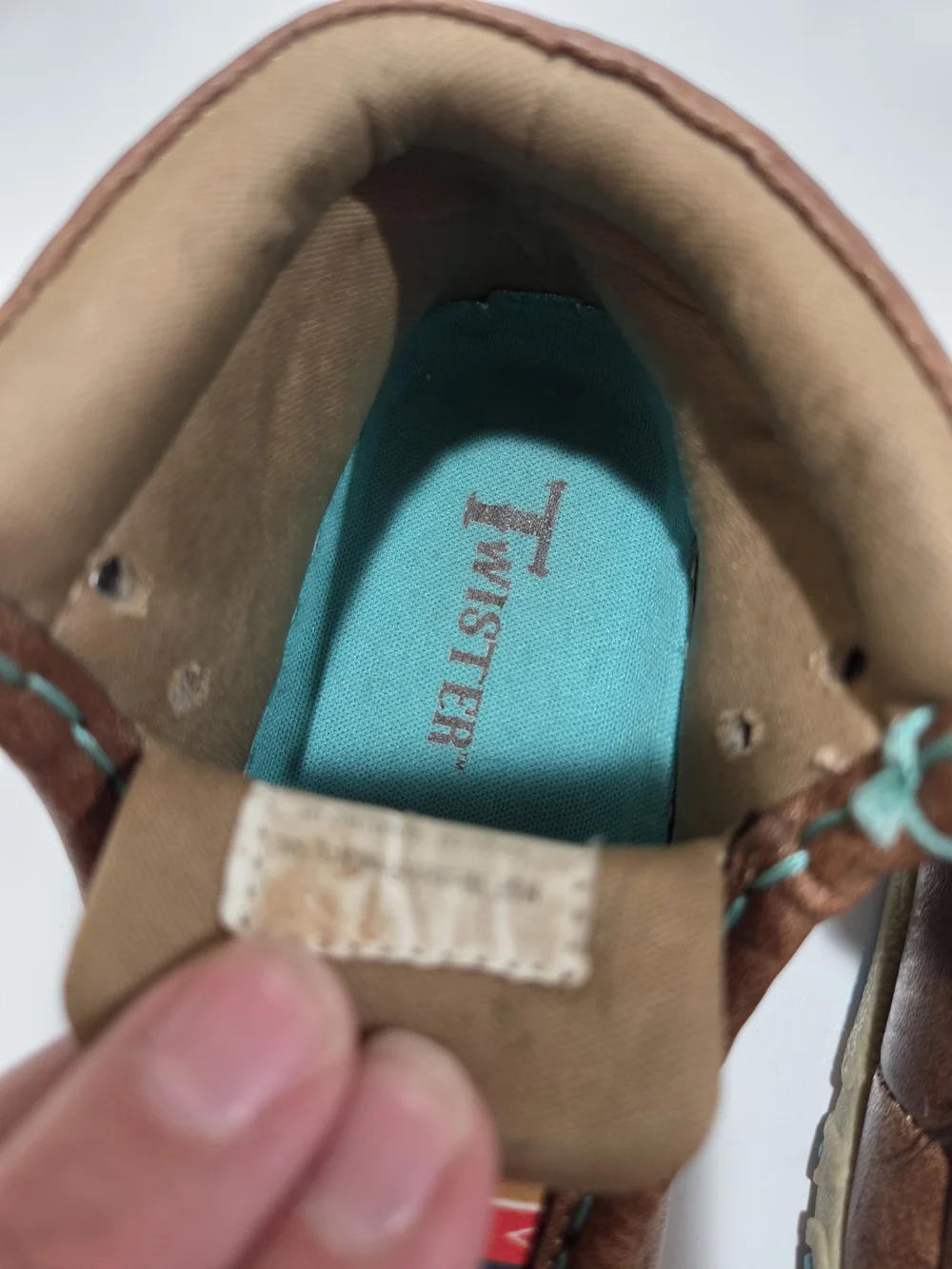 Twister Brown Baby Moccasins with Colorful Aztec Insole - No Laces